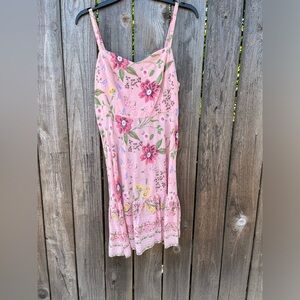 Pretty pink summer dress